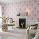 preview thumbnail 2 of 2, Shabby Chic by Rachel Ashwell Garden Floral Pink Wallpaper