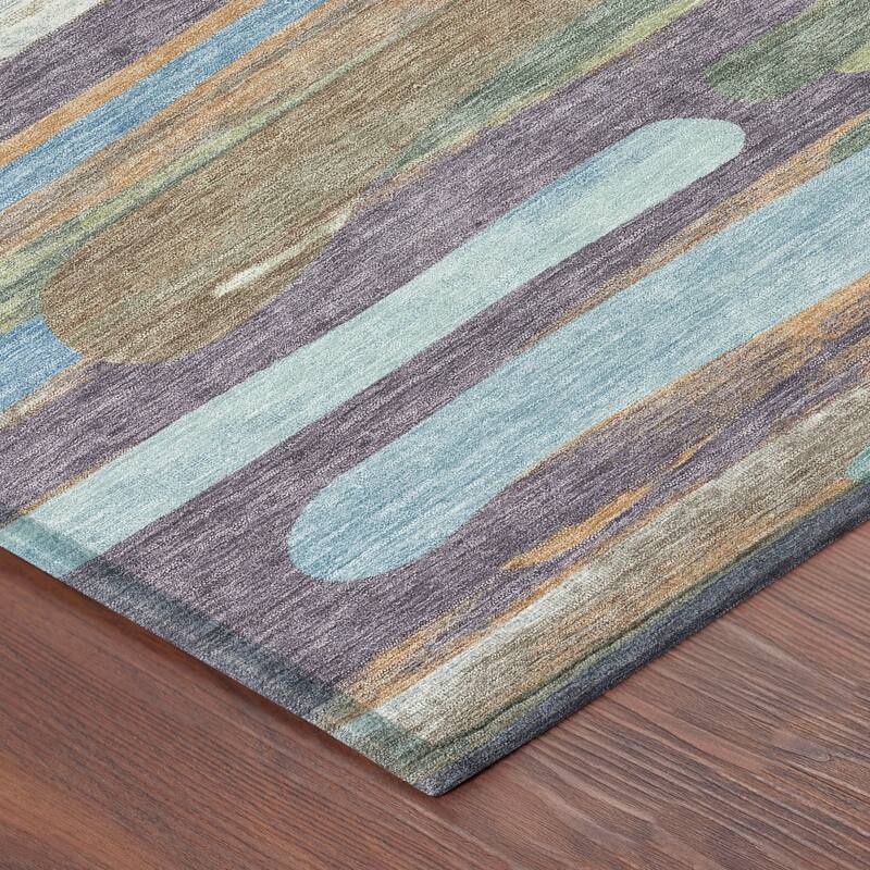Machine Washable Indoor/ Outdoor Casual Merriam Chantille Rug