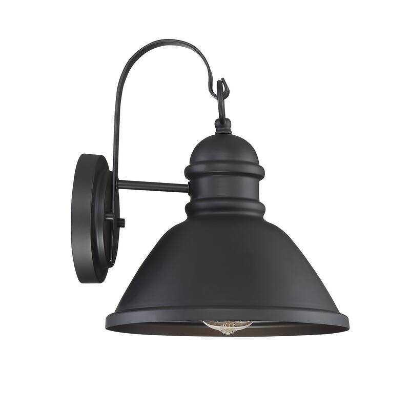 Meridian M50016 Single Light 12" Tall Outdoor Wall Sconce