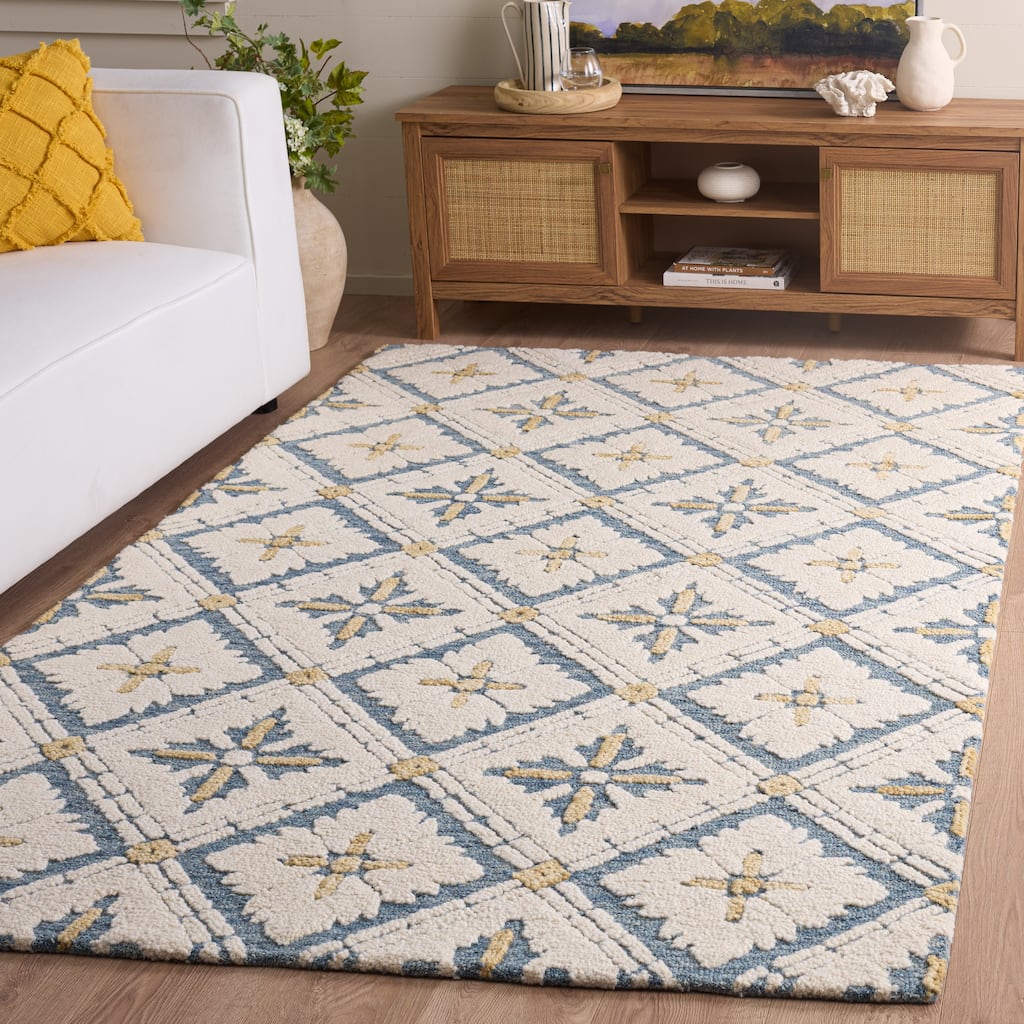 SAFAVIEH Handmade Metro Vitorina Wool Rug