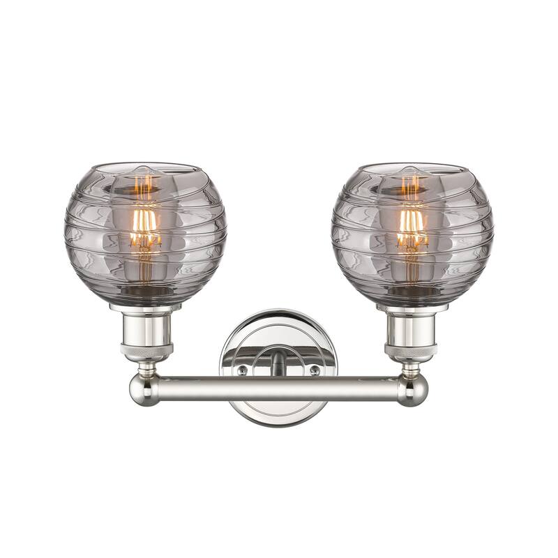 Innovations Lighting 616-2W 10 15 Athens Deco Swirl Vanity Athens Deco