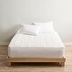 preview thumbnail 3 of 1, Sunbeam King Size Electric Mattress Pad Wi-Fi Connection - Clean White