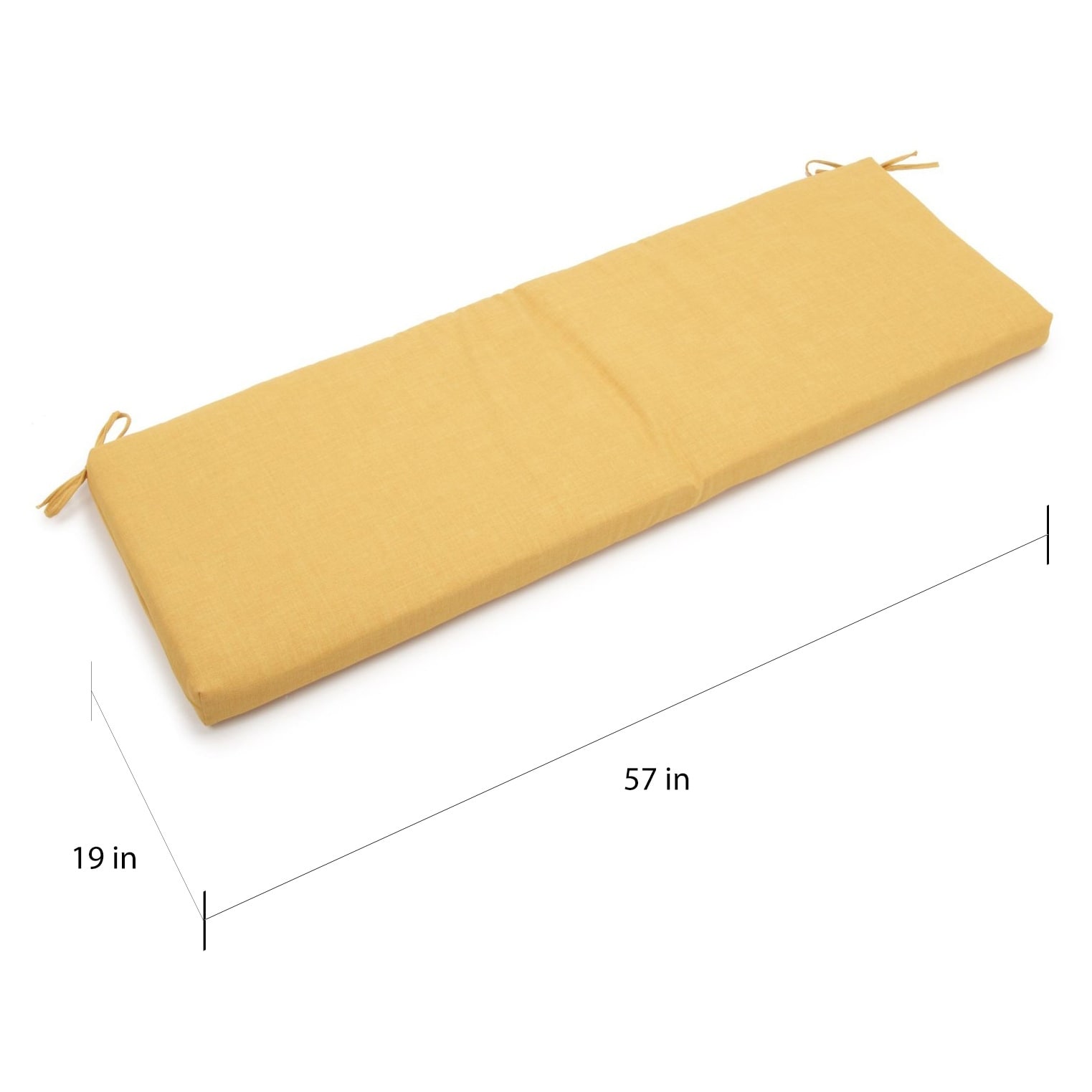 57 inch patio swing cushion