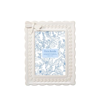 4 x 6 Dragonfly Ceramic Frame 9*6.625*0.75