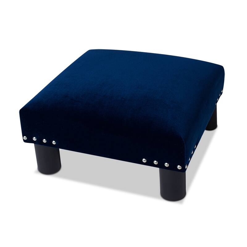 Jules 16" Square Footstool Ottoman