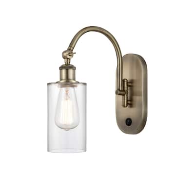 Innovations Lighting 518-1W-13-5 Clymer Sconce Clymer 13" Tall Wall
