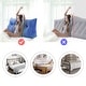 preview thumbnail 114 of 182, WOWMAX Large Reading Wedge Headboard Pillow for Bed Rest Back Support