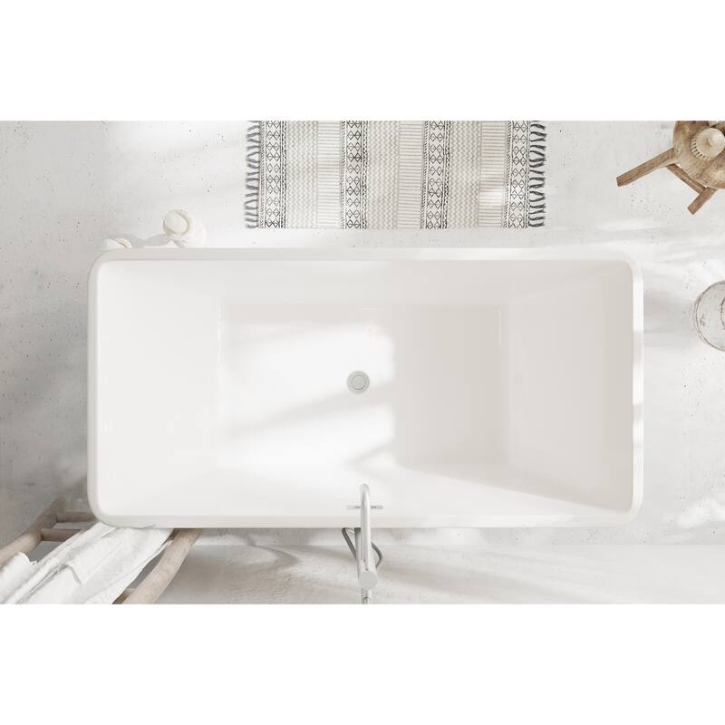 Thaddeus Bathtub in Glossy White