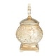 preview thumbnail 3 of 4, Gold Polystone Traditional Decorative Jar 13 x 8 x 8 - 8 x 8 x 13