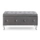 preview thumbnail 13 of 53, Upholstered Tufted Storage Bench