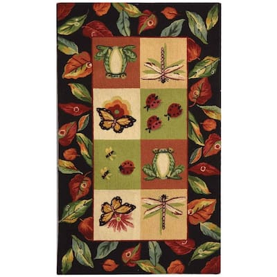 SAFAVIEH Handmade Chelsea Nastya French Country Wool Rug
