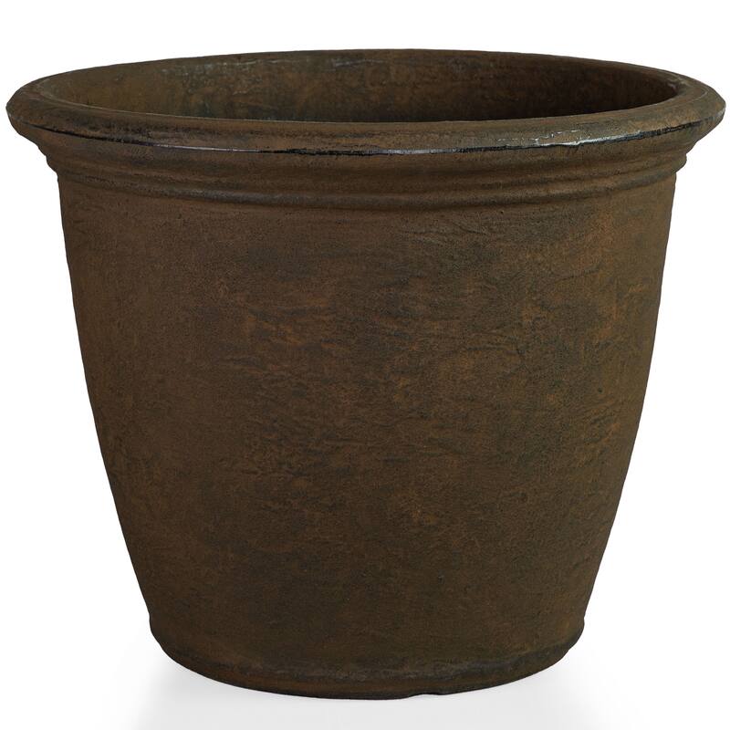 Sunnydaze Anjelica Outdoor Flower Pot Planter - 20-Inch - 4-Pack