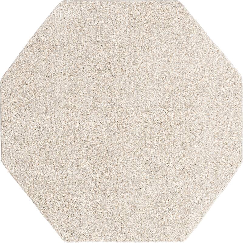 Solid/Striped Zoit Collection Area Rug