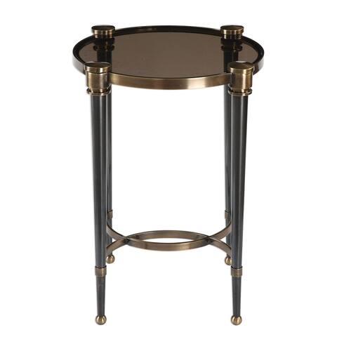Uttermost Thora 18.75 Inch Wide Iron End Table - Brass
