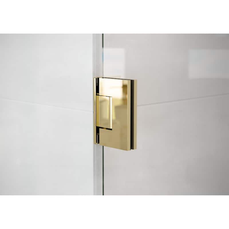 Glass Warehouse GW-WH-34 Illume 78" High x 34" Wide Hinged Frameless