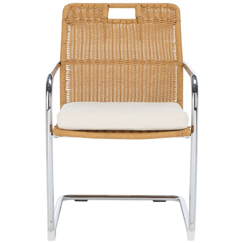 SAFAVIEH Gustie Rattan Dining Chair - 21" W x 26" D x 34" H - 21Wx26Dx34H