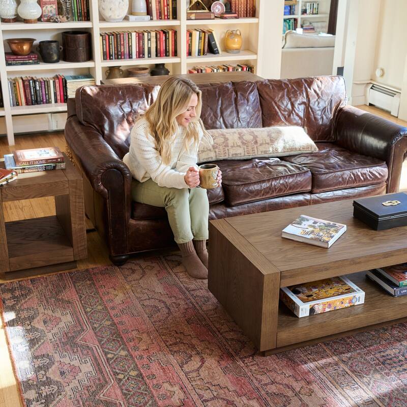 Maven Lane Artemis Contemporary Wooden Coffee Table