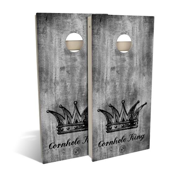 slide 2 of 7, Cornhole King Regulation Cornhole Board Set (Includes 8 Bags) - N/A