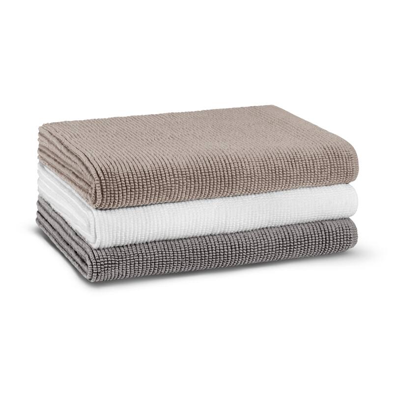 Slim Ribbed Bath Rug 60x90