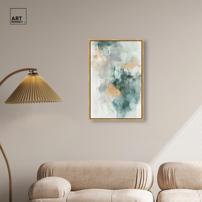 Verdant Vapors II Canvas by Art Remedy