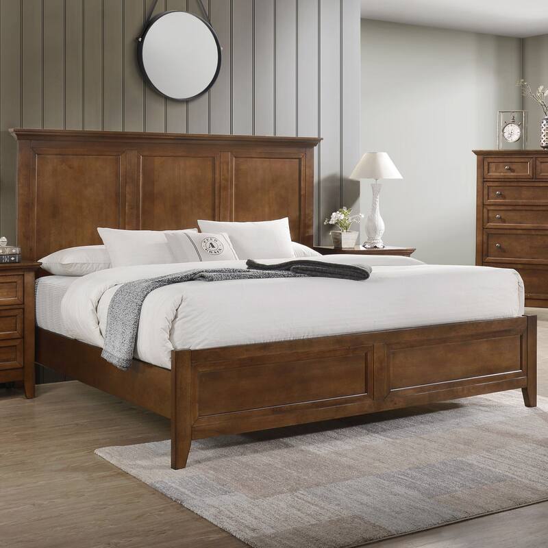 San Mateo Complete Standard Bed - Queen - Tuscan