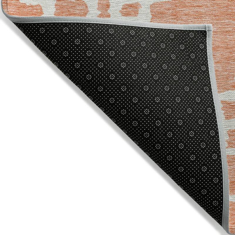 Machine Washable Indoor/ Outdoor Chantille Trellis Geo Rug