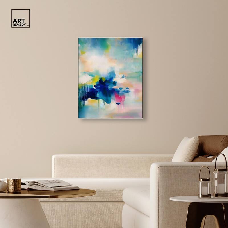 Prismatic Weeps Color II Canvas by Art Remedy