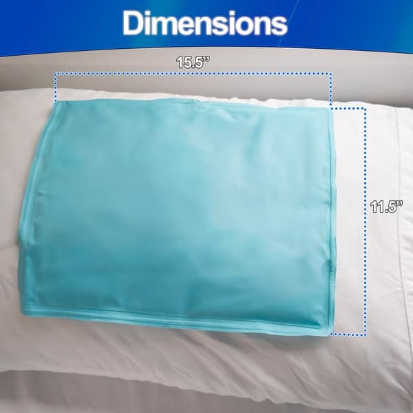 Cooling Chill Gel Pillow Pad Insert - Instant Personal Cooling Pad No ...