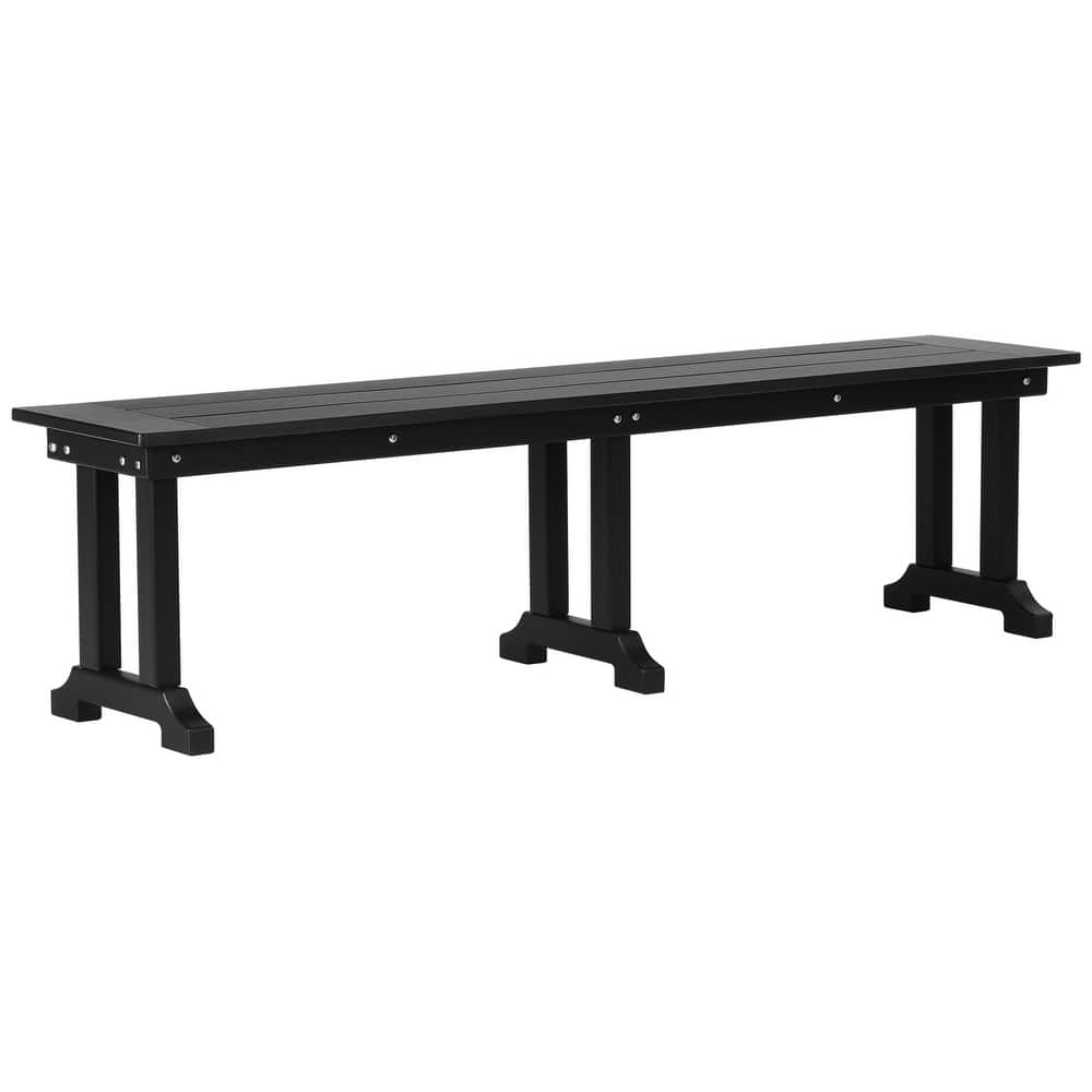Laguna Hdpe All Weather Outdoor Patio 65" Bench