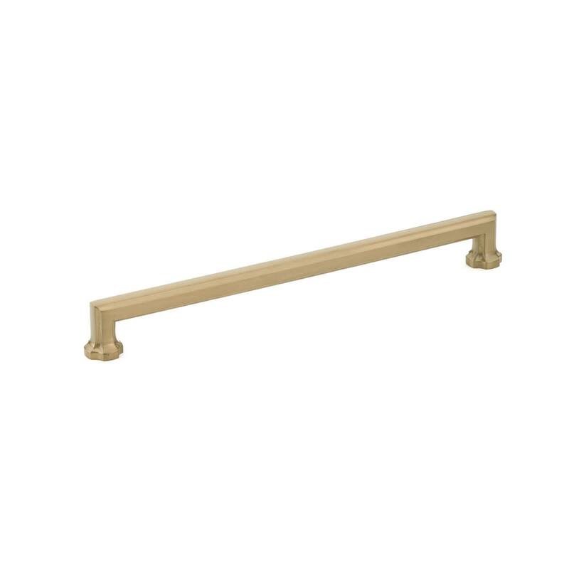 Schaub and Company Empire 10" Center to Center Traditional Grand Large - Brushed Bronze
