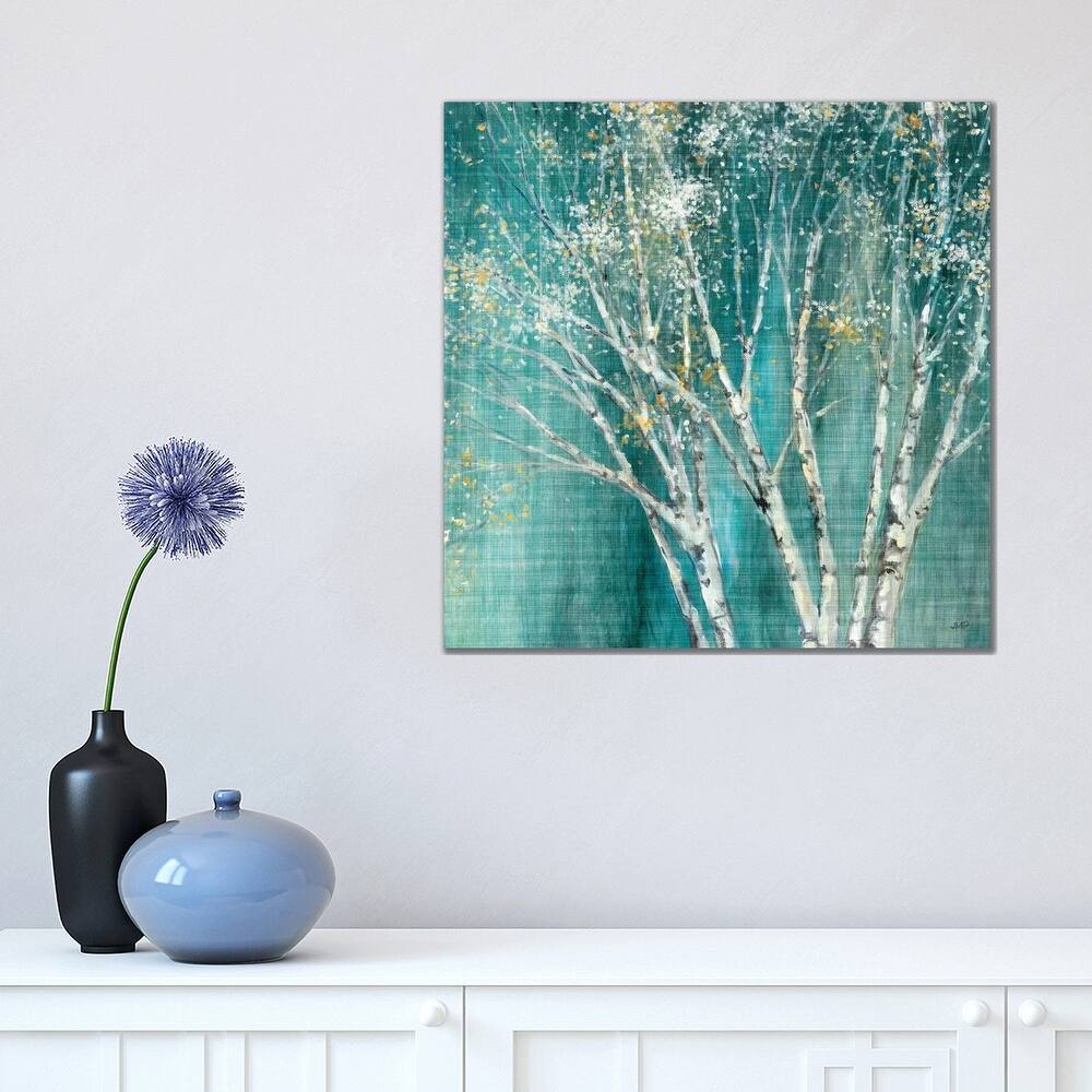 iCanvas "Blue Birch" by Julia Purinton Canvas Print
