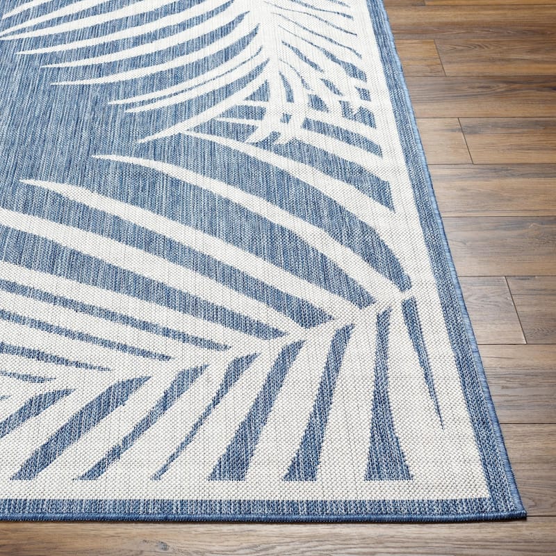 Livabliss Long Beach Outdoor Safe Tropical Area Rug