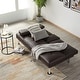 preview thumbnail 29 of 44, Yaheetech Modern Recliner Couch Faux Leather Futon Sofa Bed