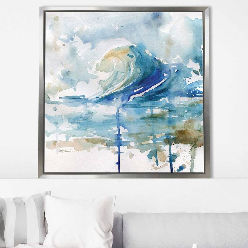 "Malibu Surf II" by Carol Robinson Print on Floating Canvas