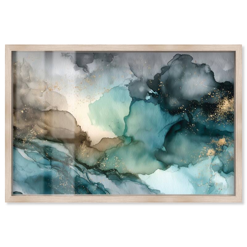 Veiled Inlet Shadowbox by Art Remedy - Natural - 30" x 20"