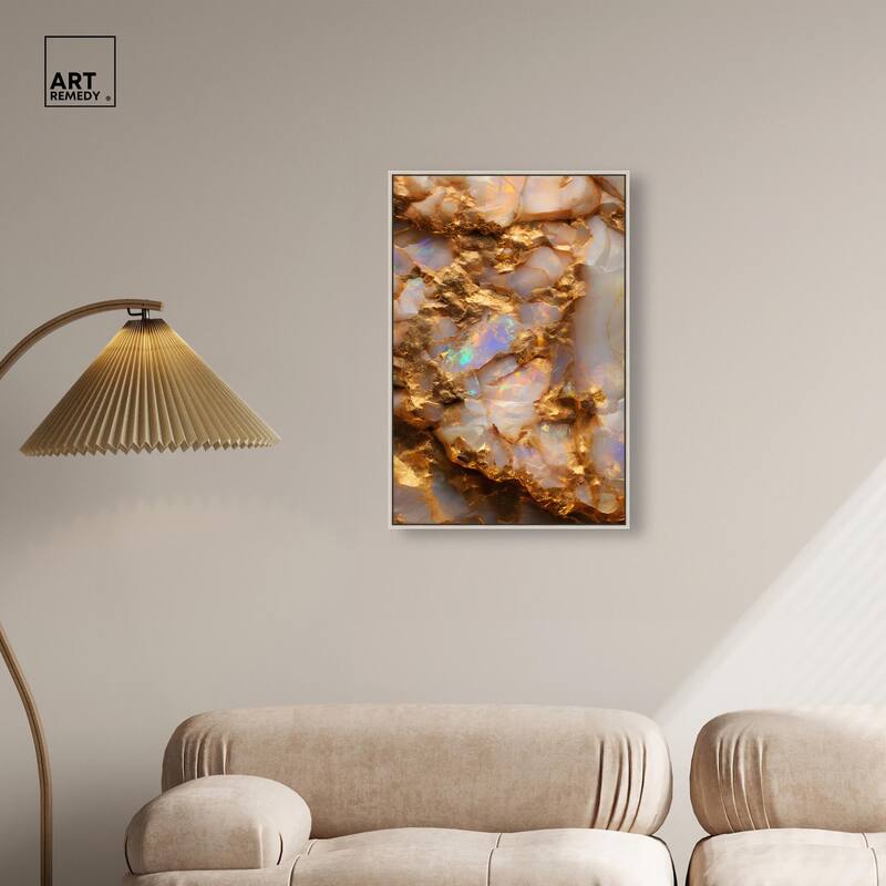 Mythic Gleam Canvas by Art Remedy