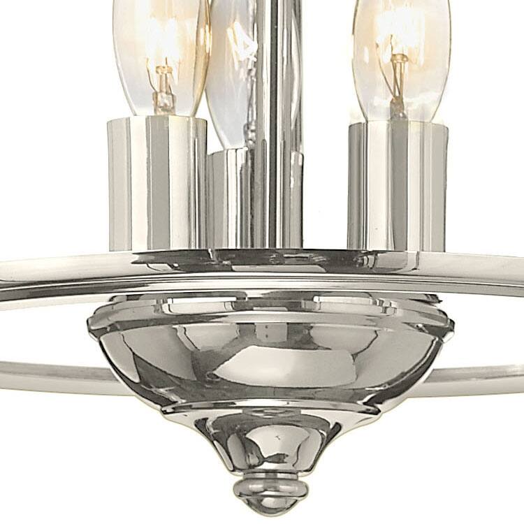 Hinkley Lighting 3 Light Semi-Flush Ceiling Fixture from the Gentry