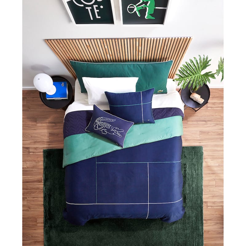 Lacoste Court Lines Comforter Set
