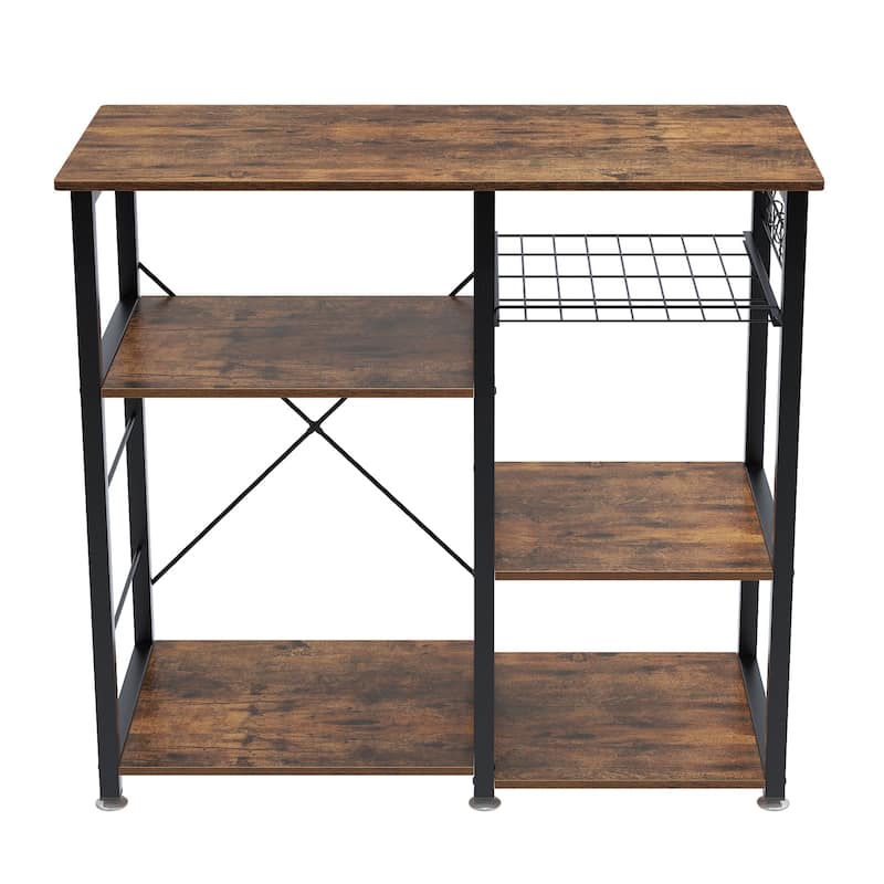 3-Tier Kitchen Baker Rack Utility Microwave Oven Stand 