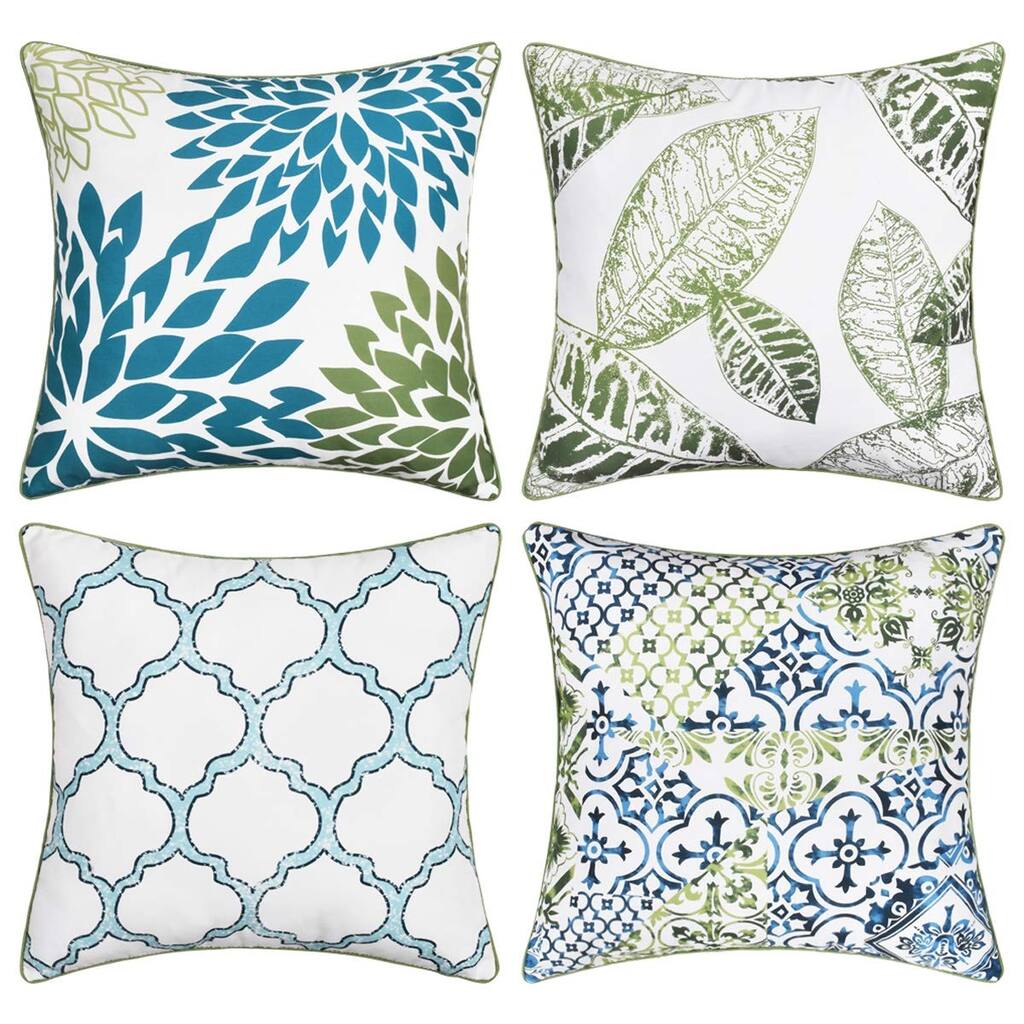 Abstract Geometric Pattern Throw Pillow Covers