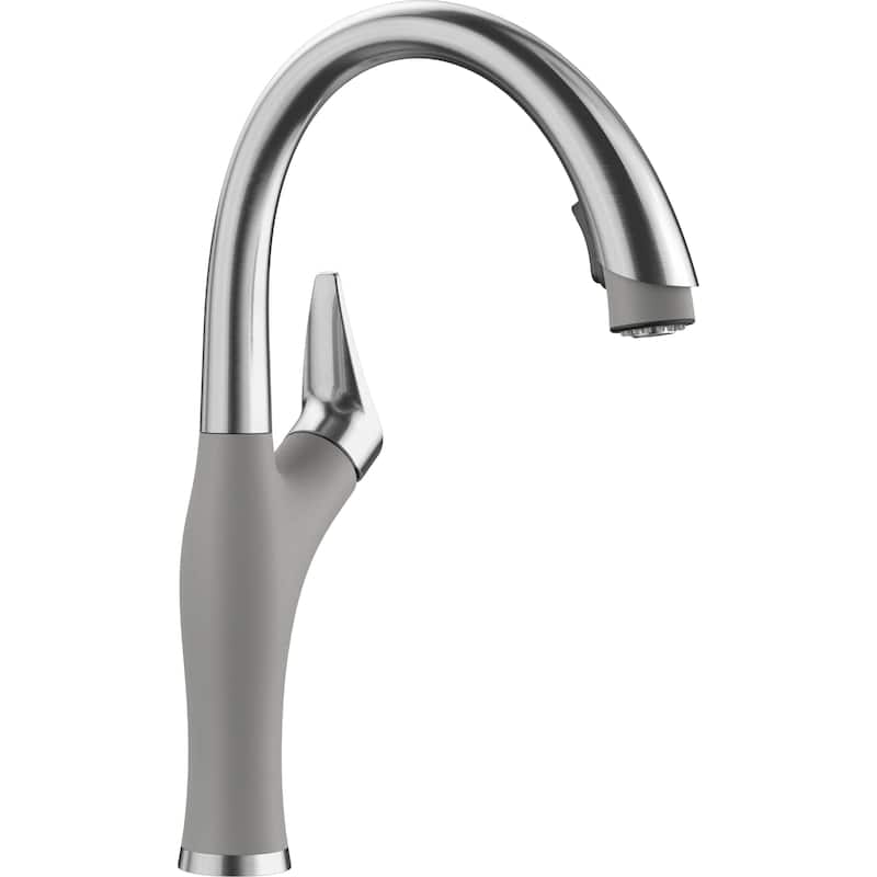 Blanco Precis/Artona Undermount Kitchen Sink and Faucet Set and Strainer