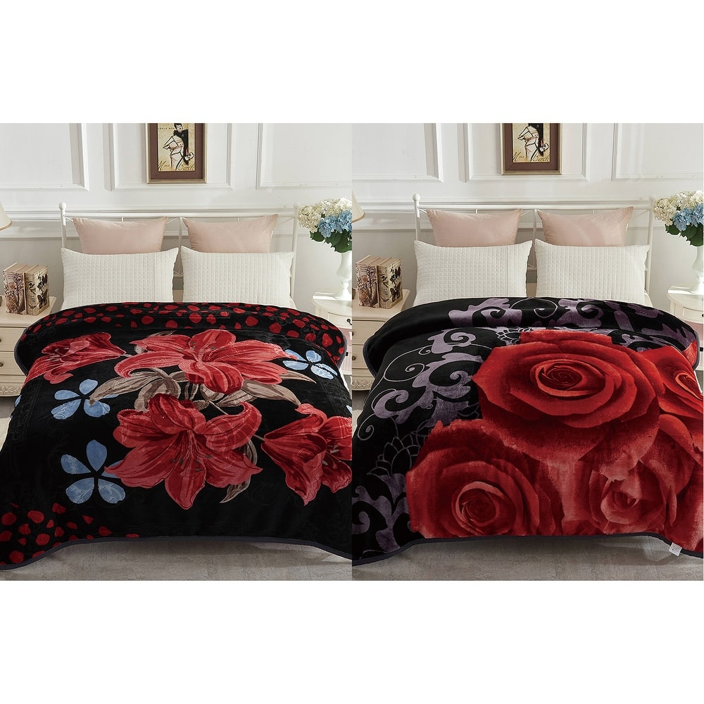 2 Ply Tiger Reversible Mink Blanket