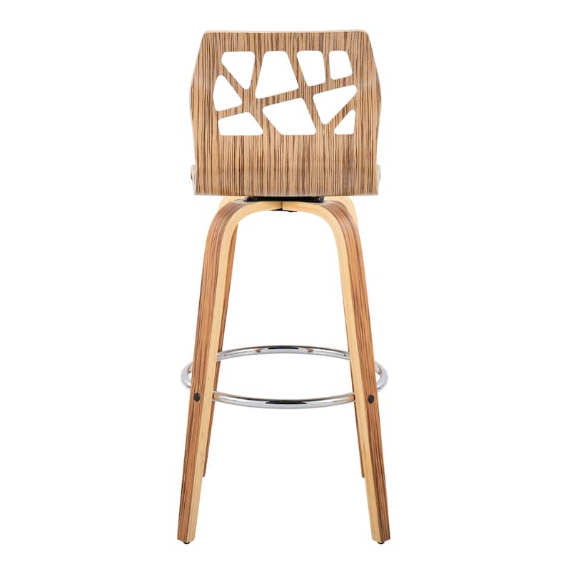 Folia 30" Fixed-Height Barstool - Set of 2