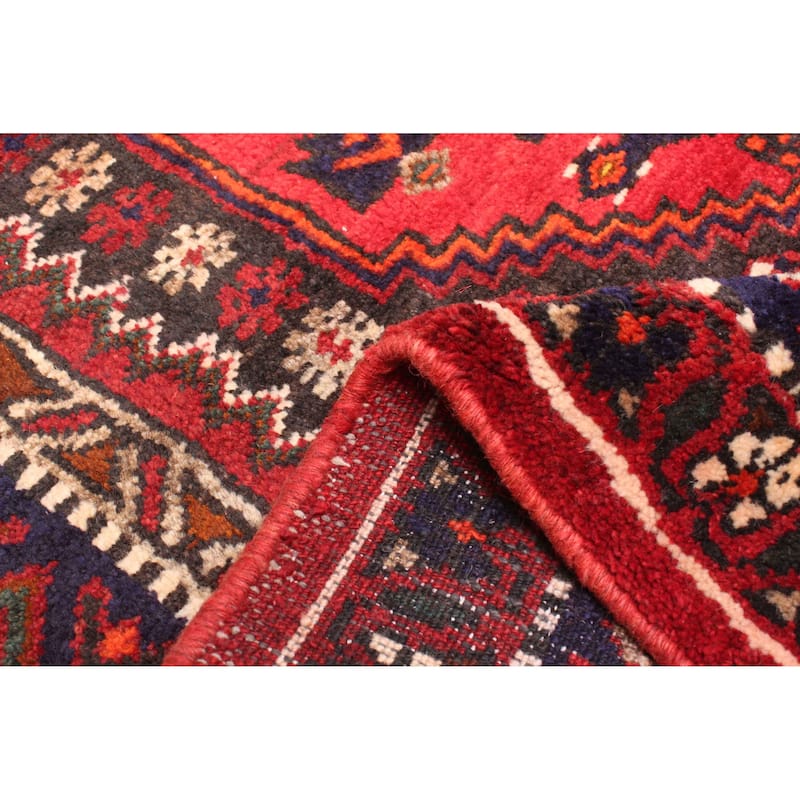 ECARPETGALLERY Hand-knotted Anadol Red Wool Rug - 4'6 x 6'11