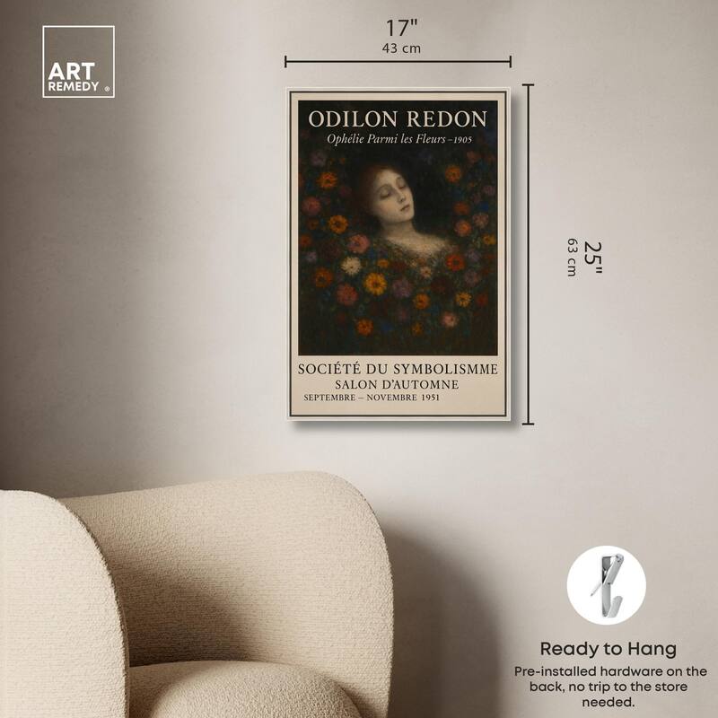 Redon's Beauty Canvas by Art Remedy