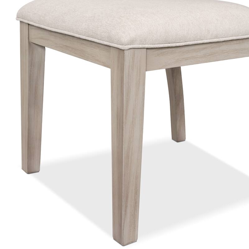 Furniture of America Billet Modern 5-Piece Natural Oak Wood Dining Table Set