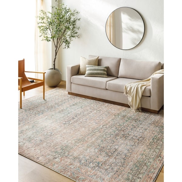 slide 2 of 13, Becki Owens x Livabliss Marlene Area Rug Sage/Brown - 2' 2" x 3' 9"