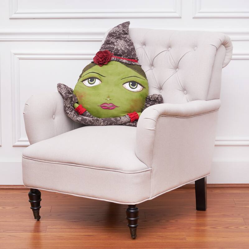 La Bella Zombinaland Halloween Decorative Soft Figurine Pillow