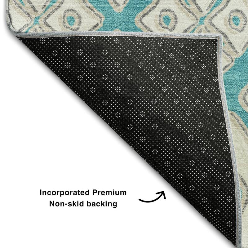 Premium Washable Super Soft Modern Cooper Mayfield Rug