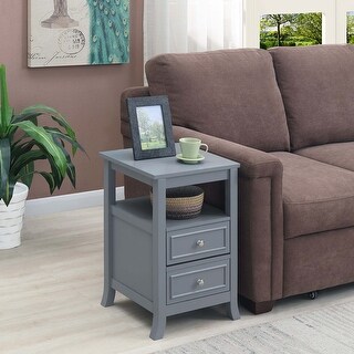 Melbourne 2-drawer Transitional End Table